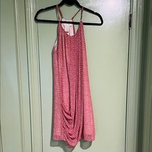 MM Couture Pink Halter Dress
